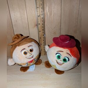 Disney Brown and Red Stuffed Animals Plush Set